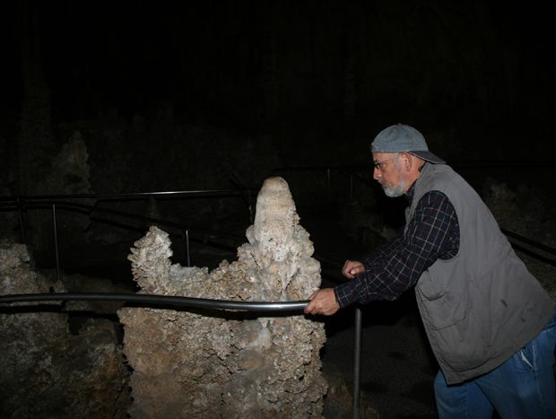In Carlsbad Cave, Carlsbad, New Mexico